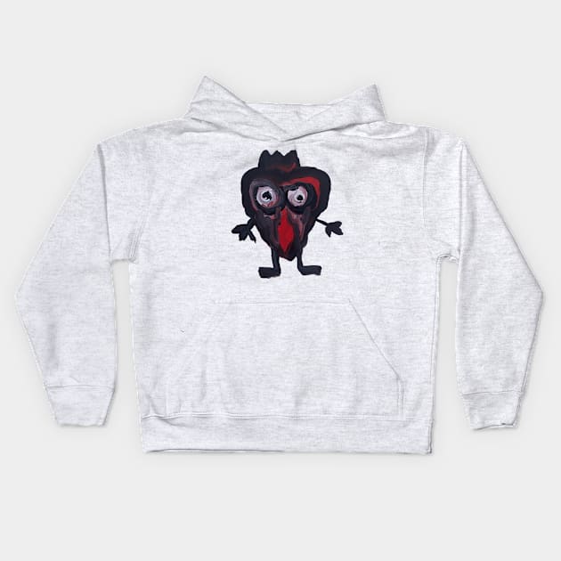 King of Hearts Kids Hoodie by Safe